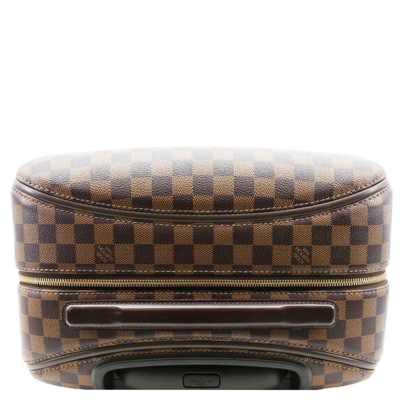 Louis Vuitton  Zephyr 55 Damier Ebene Rolling Suitcase Luggage Brown - Picture 5 of 15